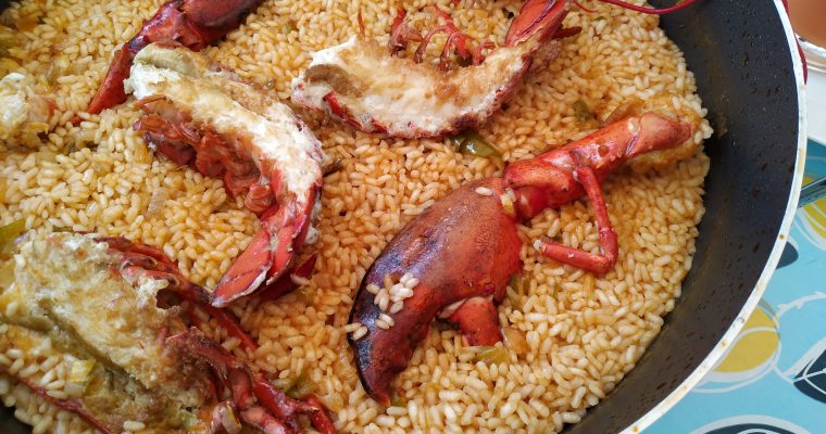Arroz con bogavante