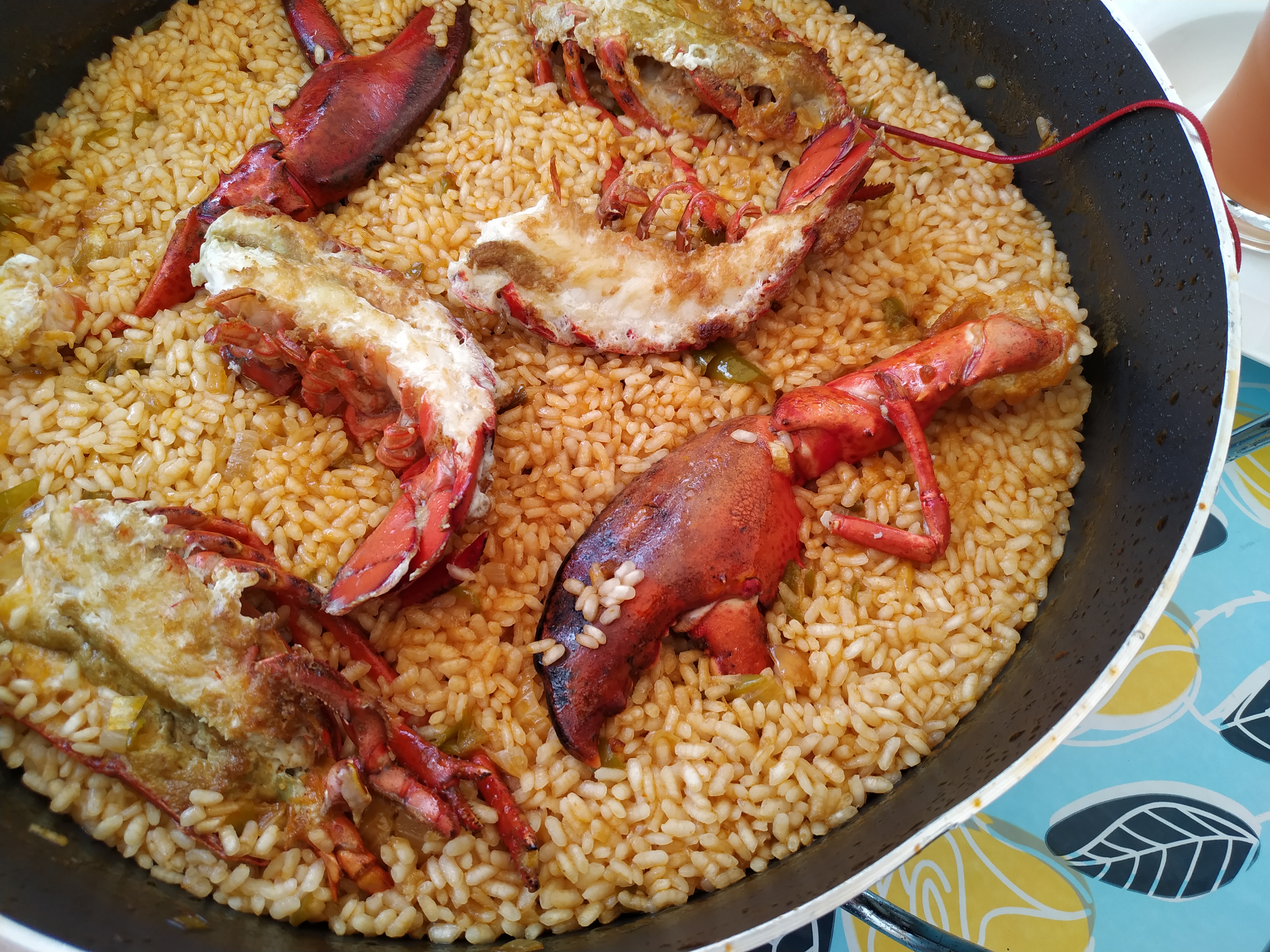 Arroz con bogavante